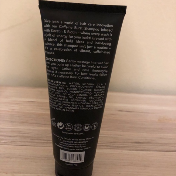 NEW In Box Straight Ahead Shampoo, Conditioner and Hair Serum - Picture 7 of 8